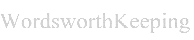 Wordsworthkeeping 